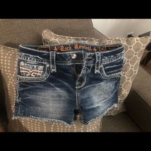 Rock revival women’s shorts